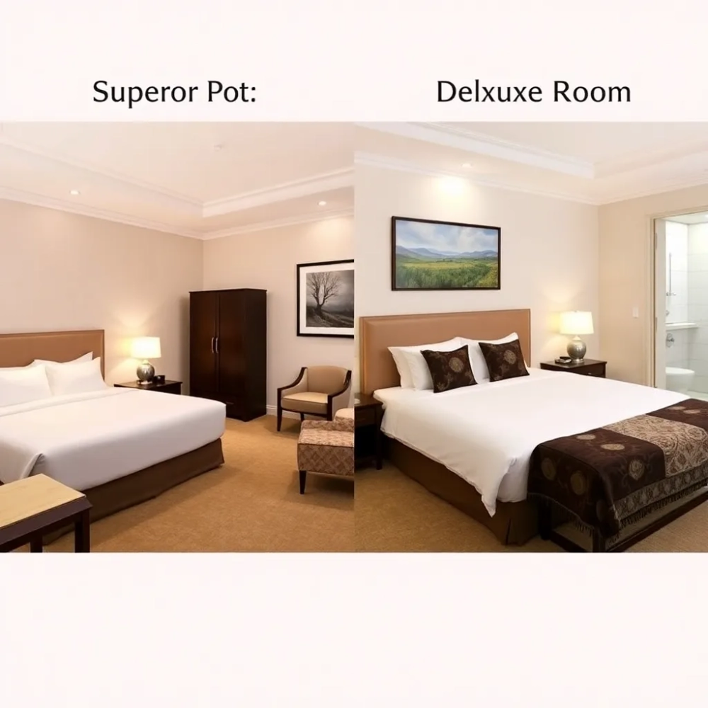 Pokój superior a deluxe