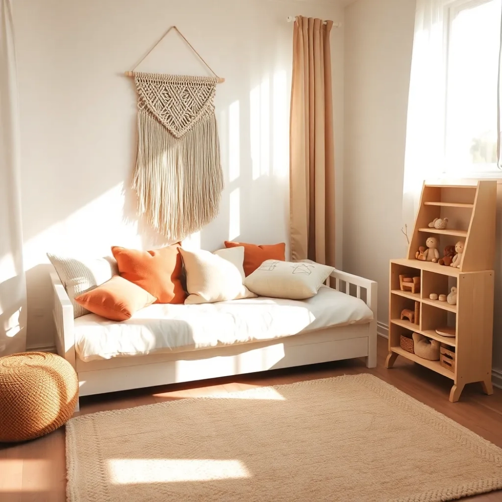 Pokój w stylu boho dla dziewczynki