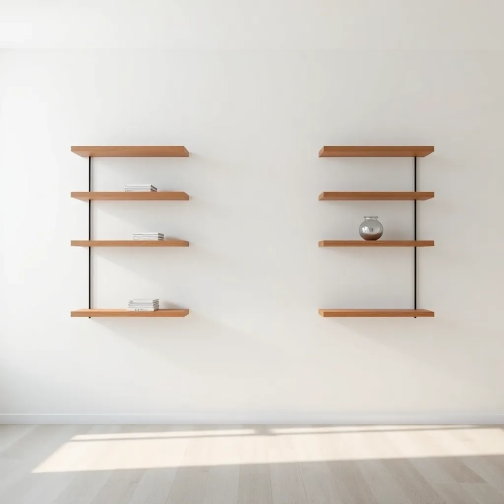 Półki do salonu nowoczesne