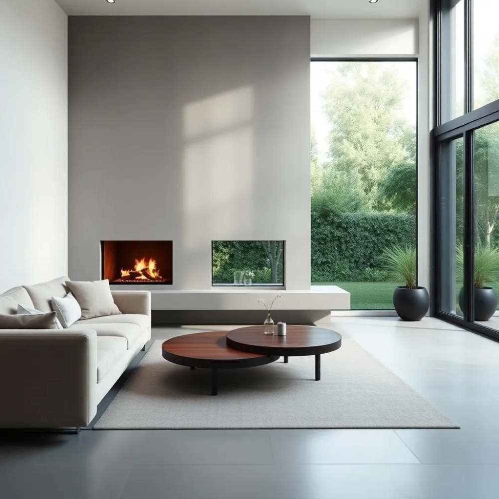 Pomysł na kominek w salonie