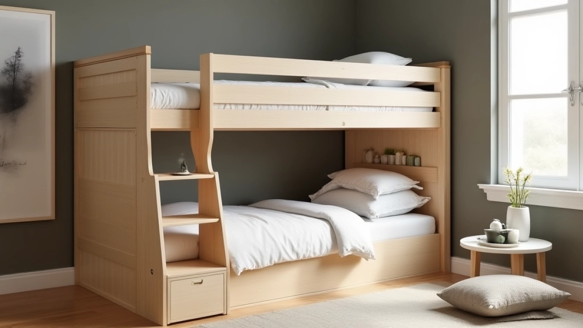 Pomysł na łóżko w małym pokoju