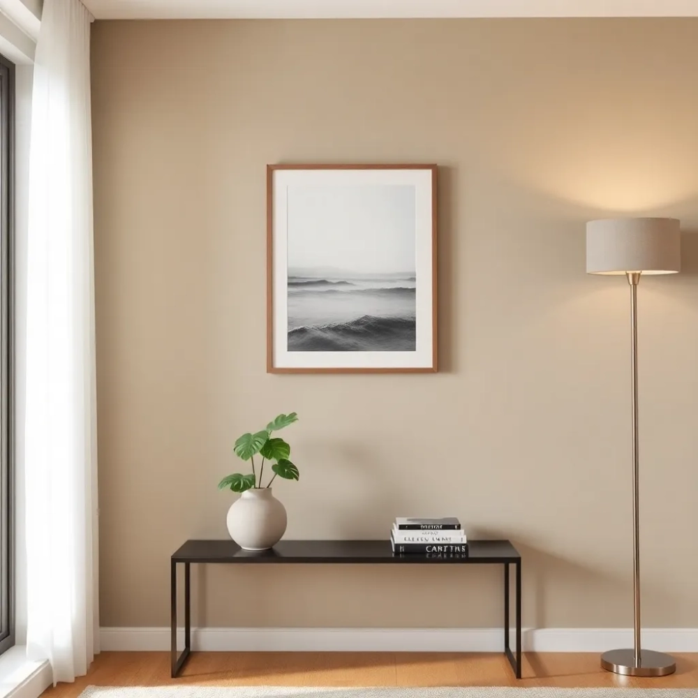 Pomysł na pustą ścianę w salonie