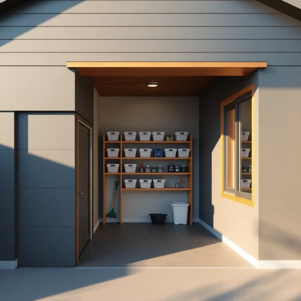 Projekty garaży z pomieszczeniem gospodarczym