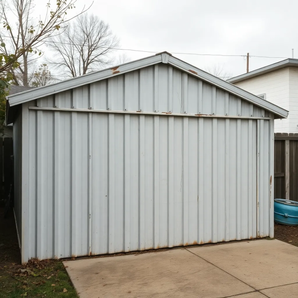 Przeniesienie garażu blaszanego cena