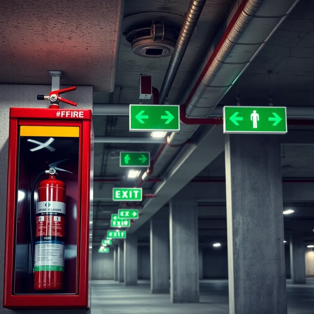 Przepisy przeciwpożarowe garaż podziemny