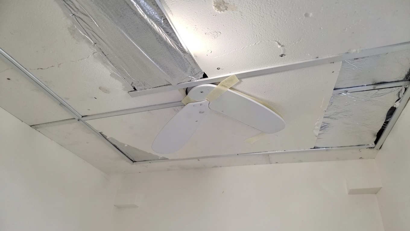 Przygotowanie sufitu do instalacji