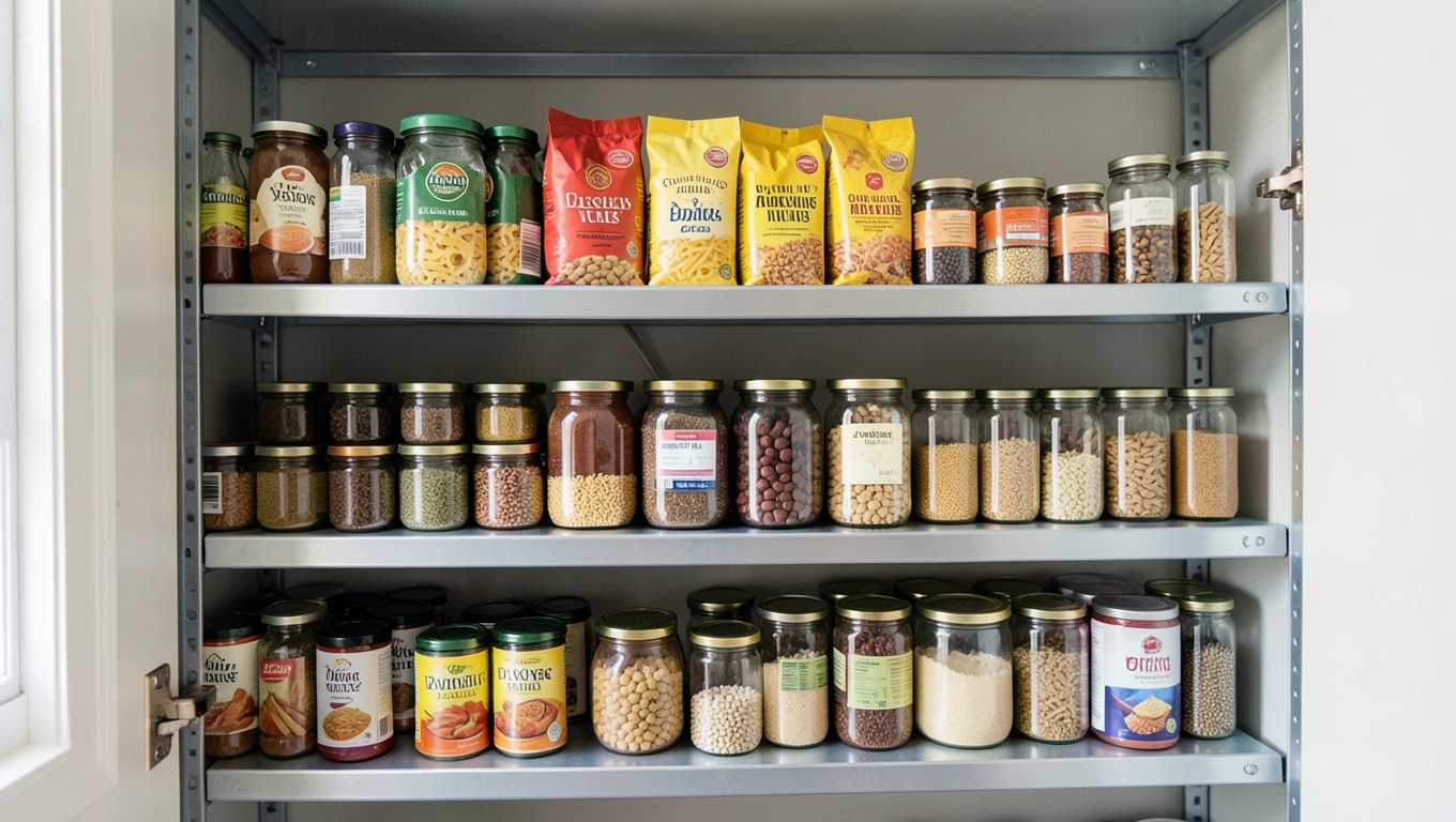 regały metalowe do spiżarni