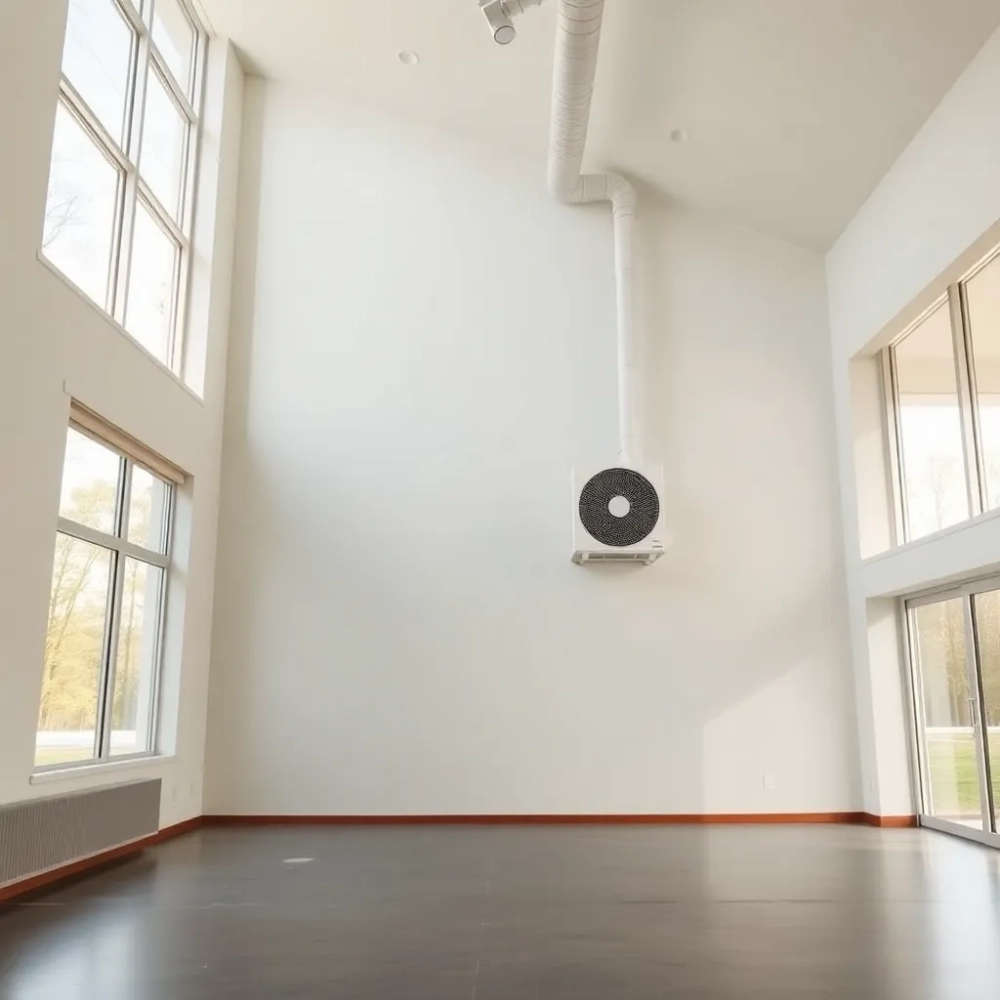 Rekuperacją w wysokim salonie