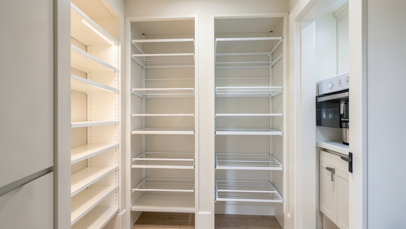 rozmiary regałów do spiżarni