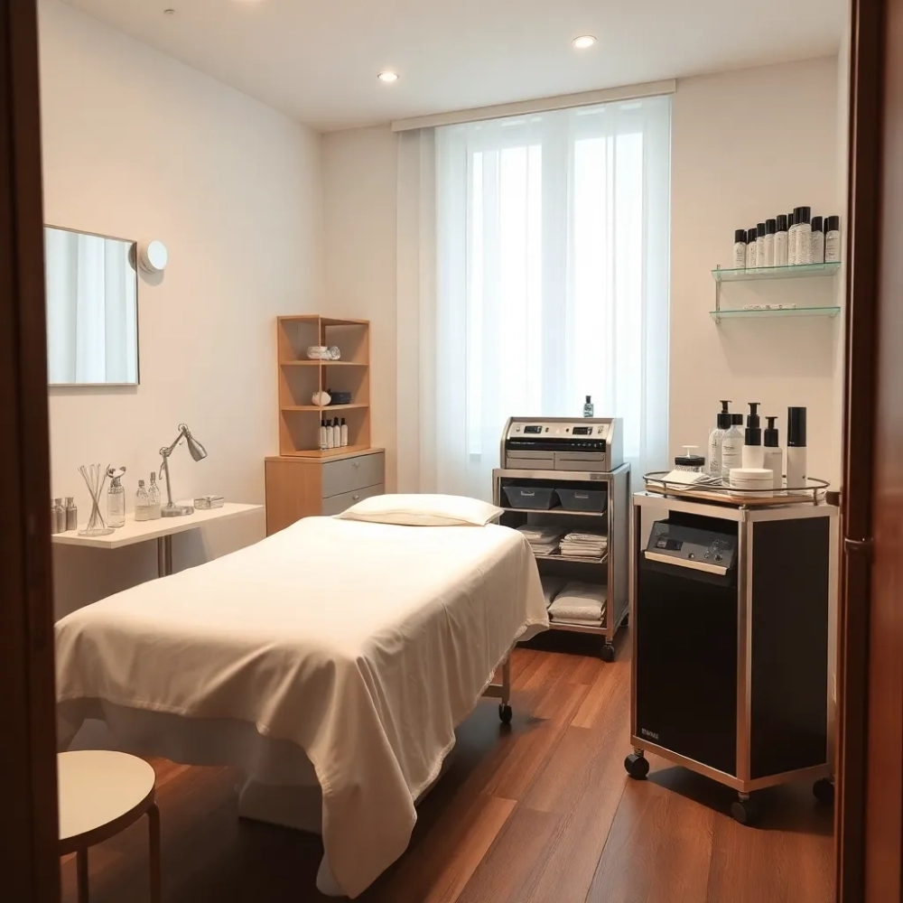 Salon kosmetyczny w mieszkaniu w bloku