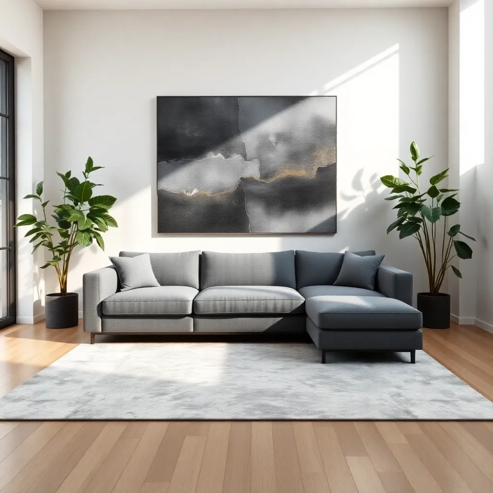 Salon szaro zielony inspiracje