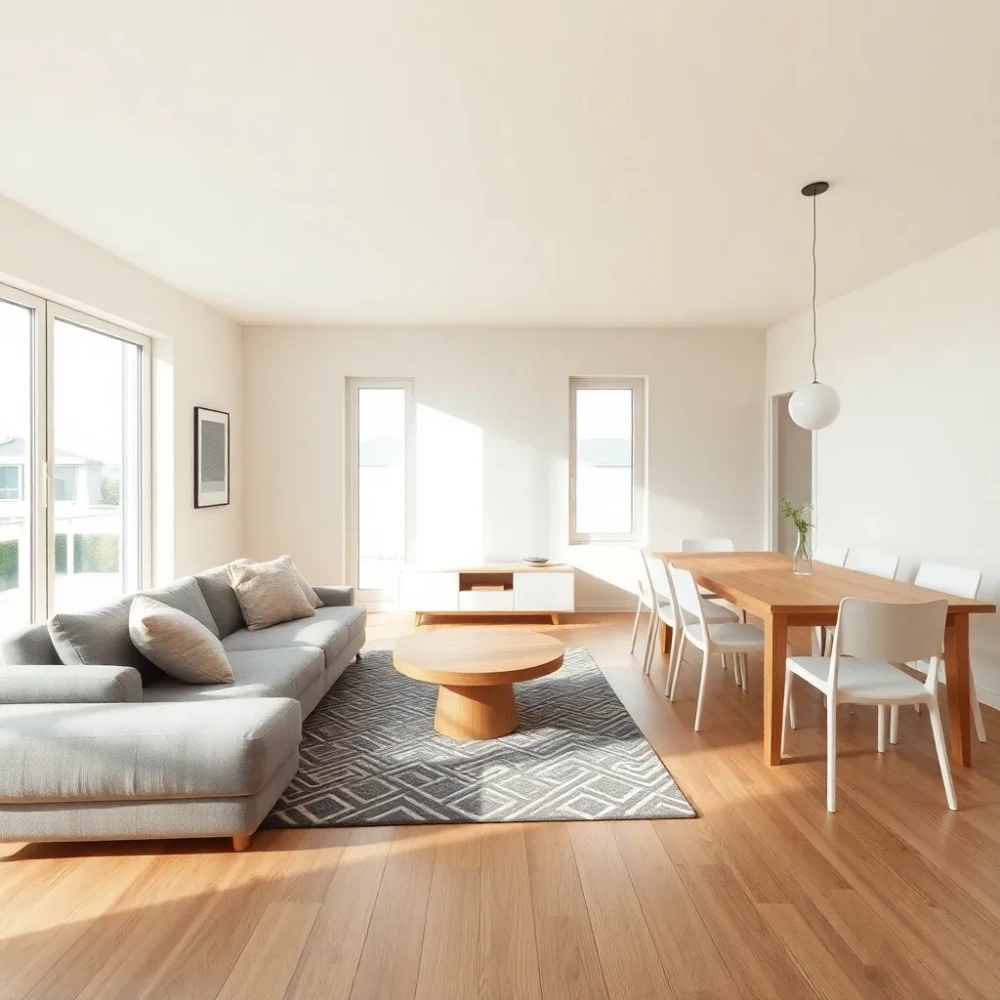 Salon z jadalnią 28m2