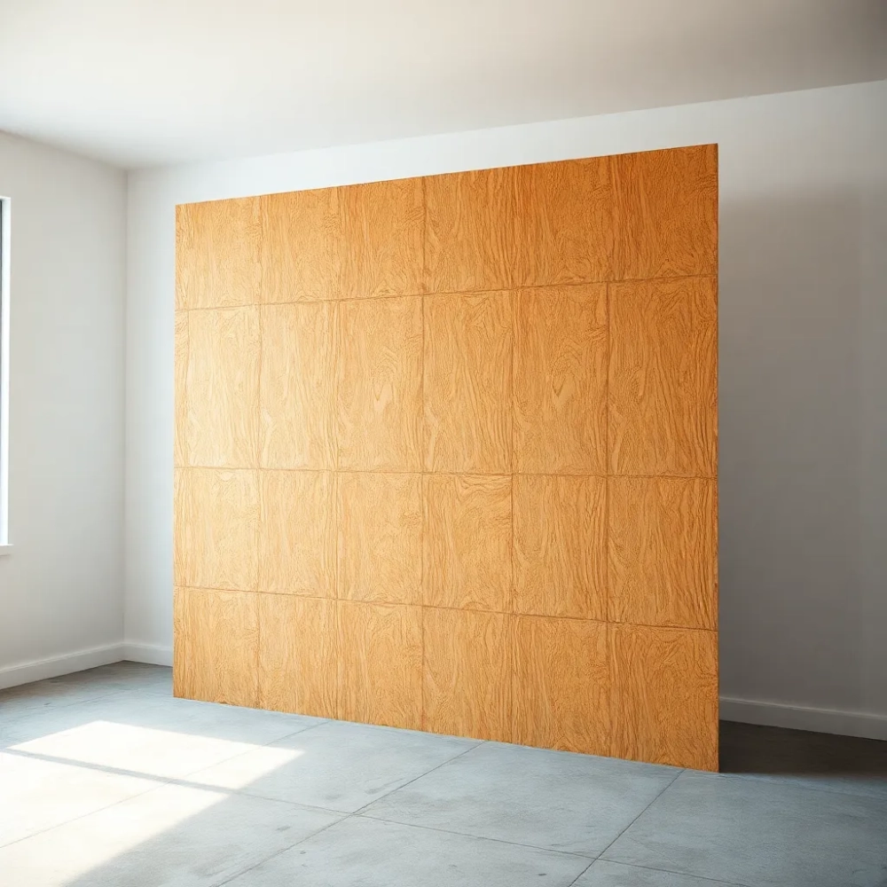 Ścianka działową z płyt OSB