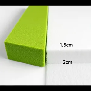 1 cm styroduru ile to styropianu