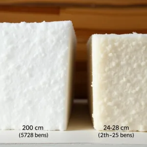 20 cm styropianu ile to wełny