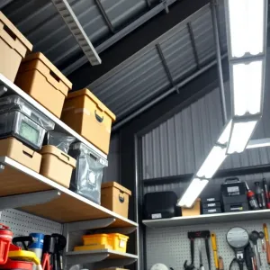 Akcesoria do garażu blaszanego