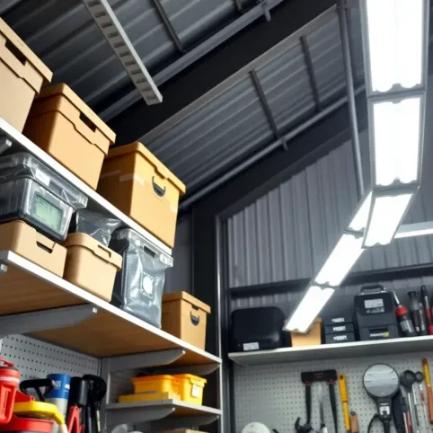 Akcesoria do garażu blaszanego