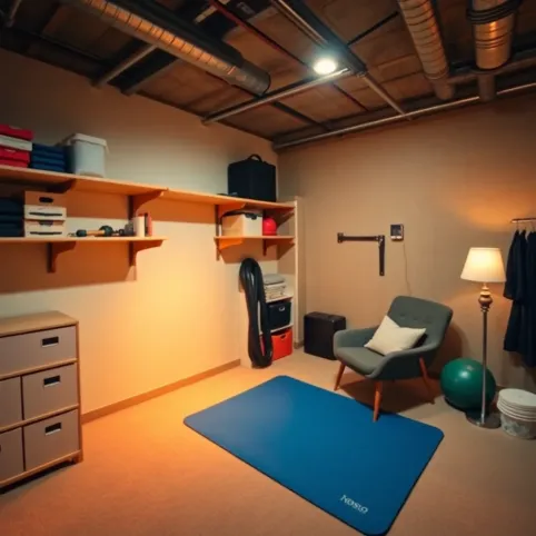 Aranżacja piwnicy w domu