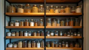 aranżacja spiżarni