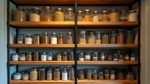 aranżacja spiżarni