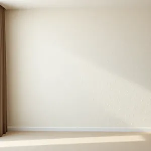 Baranek na ścianie w salonie