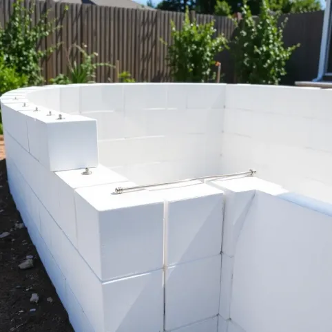 Basen z bloczków styropianowych koszt