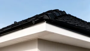 biala podbitka czarny dach