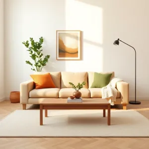 Białe ściany w salonie jakie dodatki