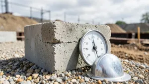 bloczek betonowy fundamentowy waga