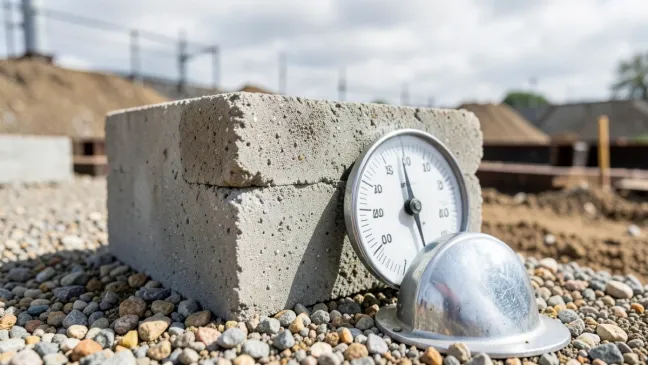 bloczek betonowy fundamentowy waga