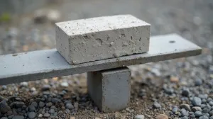 Bloczek betonowy waga