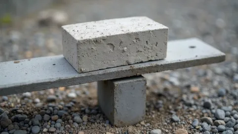 Bloczek betonowy waga