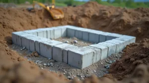 Bloczki pod domek letniskowy