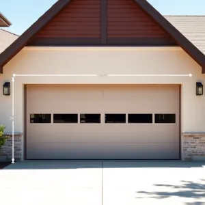 Brama garażowa dwustanowiskowa wymiary