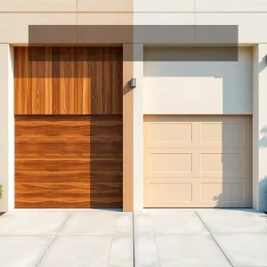 Brama garażowa okleina czy malowana