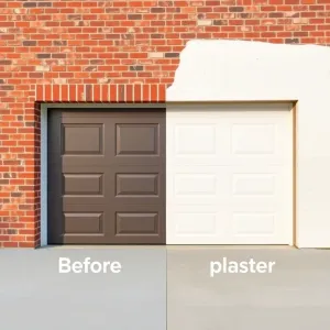 Brama garażowa przed czy po tynkach