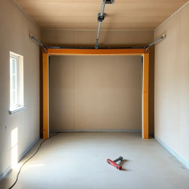 Brama garażowa przed czy po wylewkach