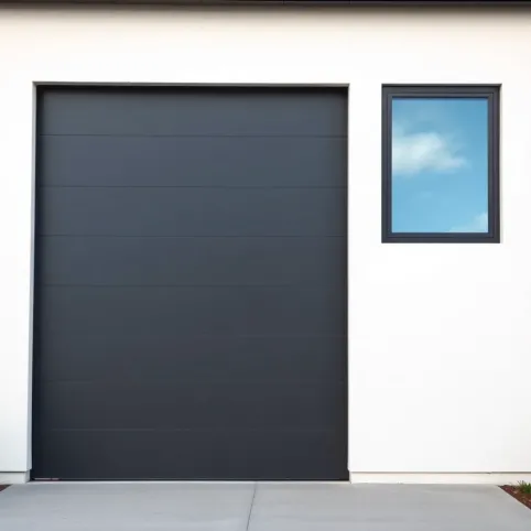 Brama garażowa w innym kolorze niż okna