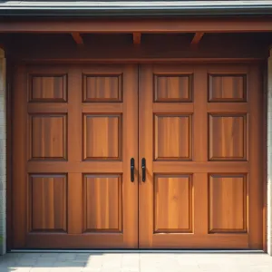 Bramy garażowe drewniane dwuskrzydłowe ceny