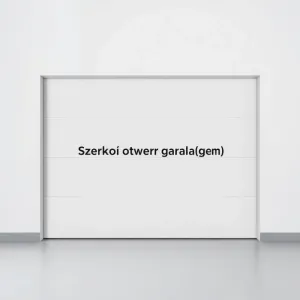 Bramy garażowe na wymiar kalkulator