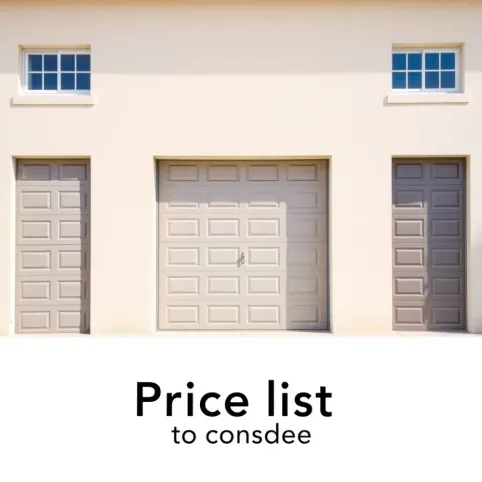 Bramy garażowe rozwierne ocieplane cennik