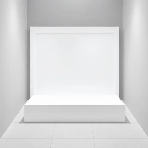 Brodzik z nośnikiem styropianowym