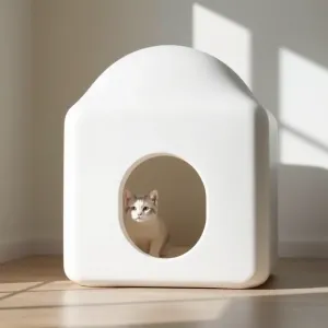 BUDA dla kota że styropianu