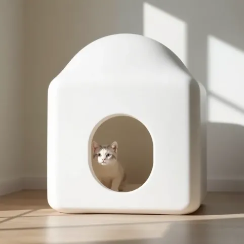 BUDA dla kota że styropianu