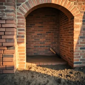 Budowa piwniczki ogrodowej z cegły