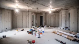 cena wykończenia mieszkania za m2 2025 robocizna