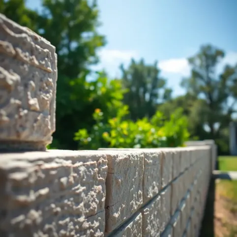 Cena za metr ogrodzenia z bloczków łupanych