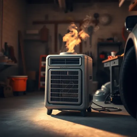 Chińskie Webasto do garażu