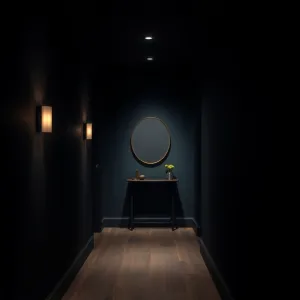 Ciemny przedpokój inspiracje