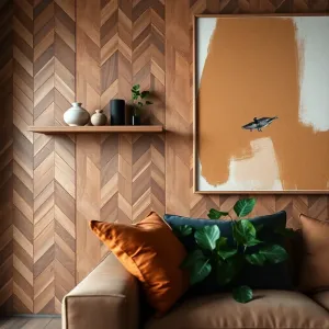 Co jest teraz modne na ścianę w salonie